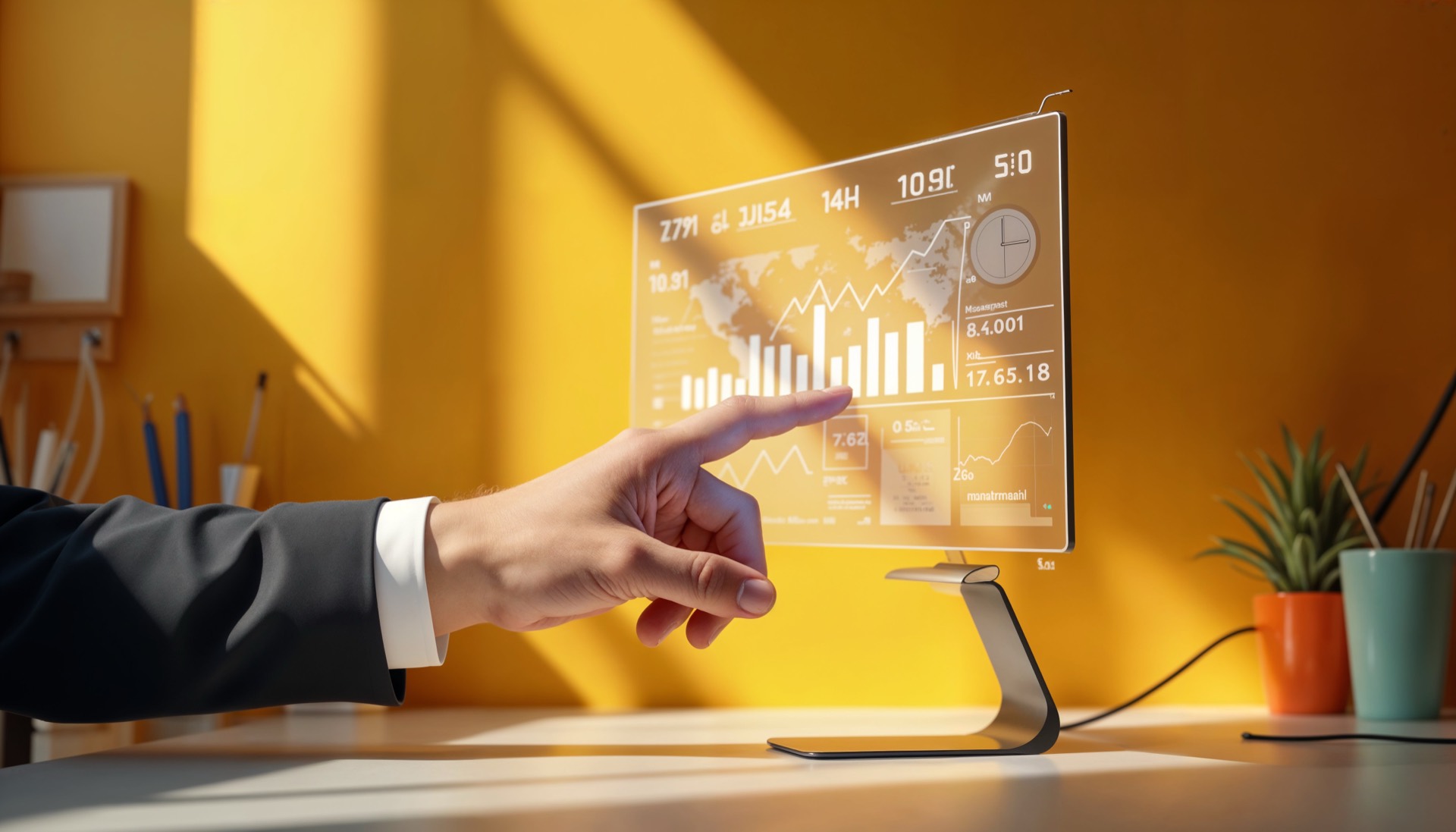 Procurement analytics on a live dashboard
