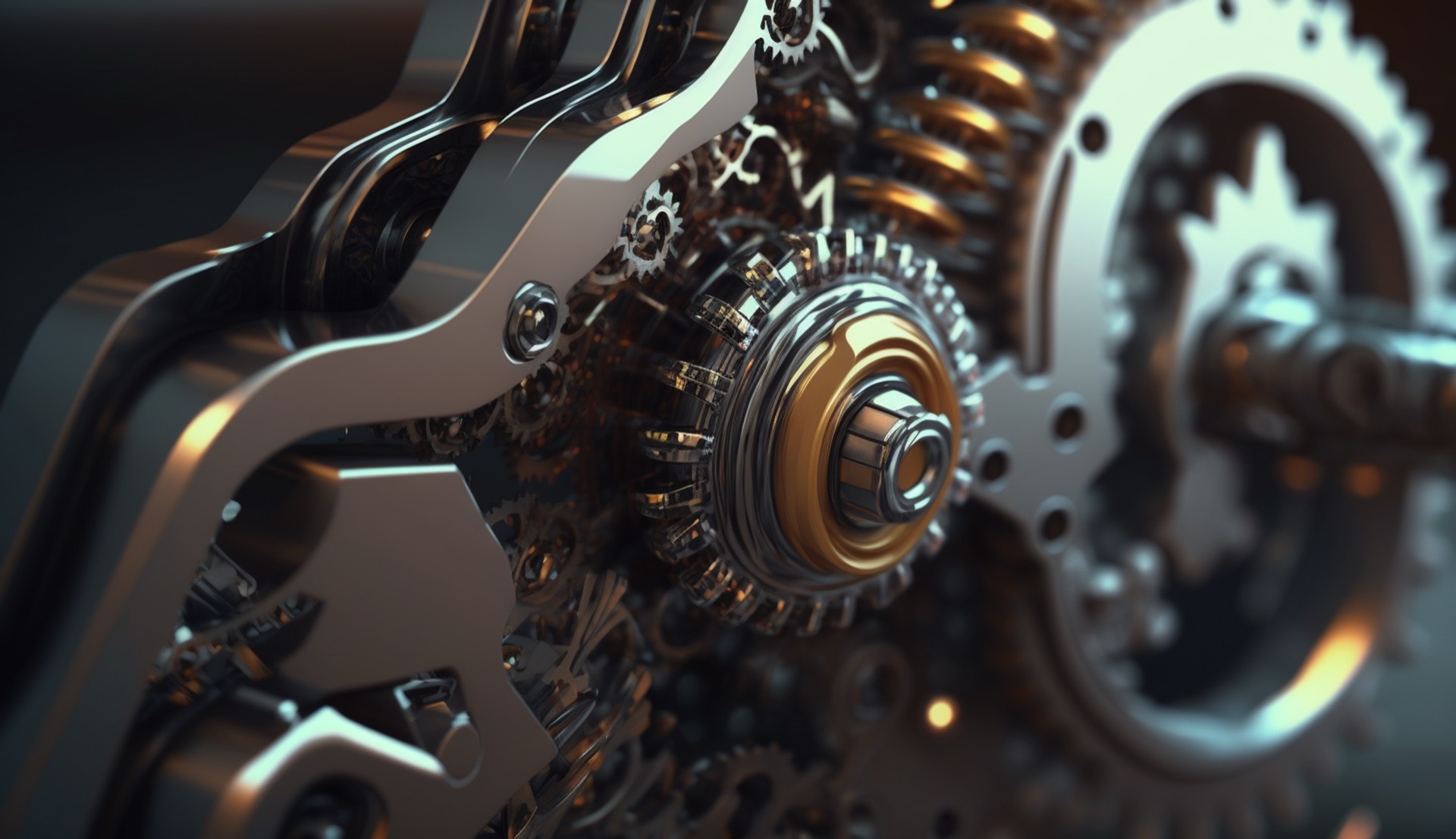 Interlocking precision gears